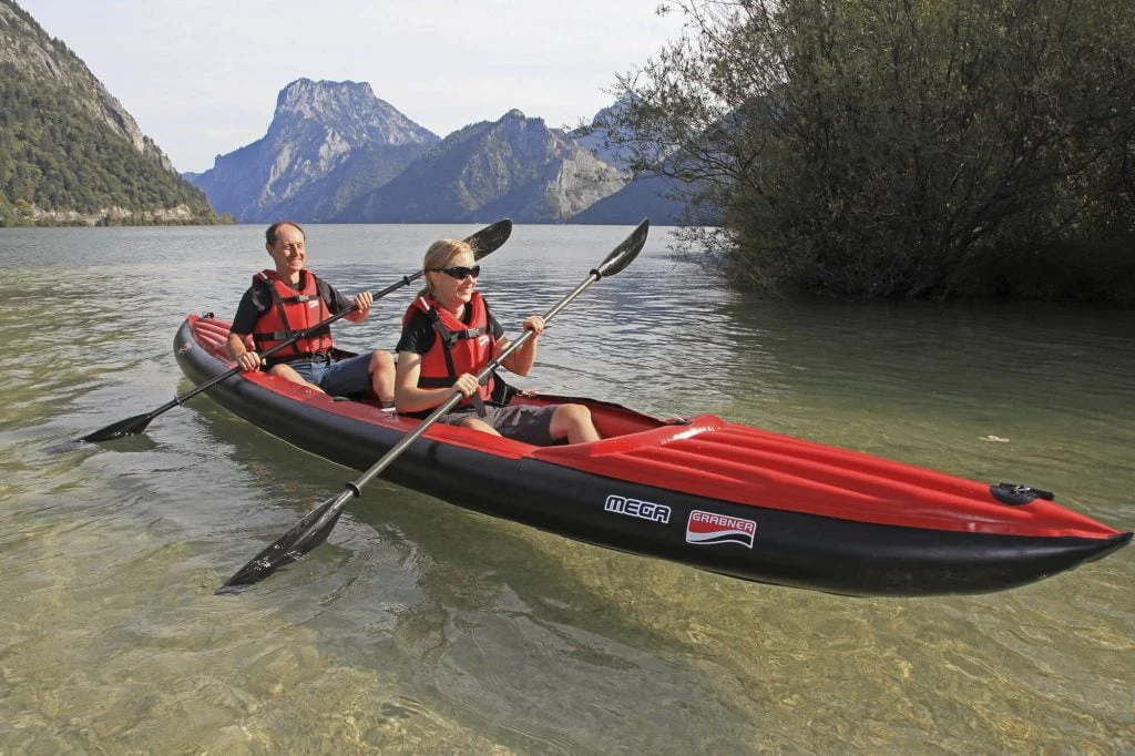 Heavy-duty kayak trolley cart for shore transport
