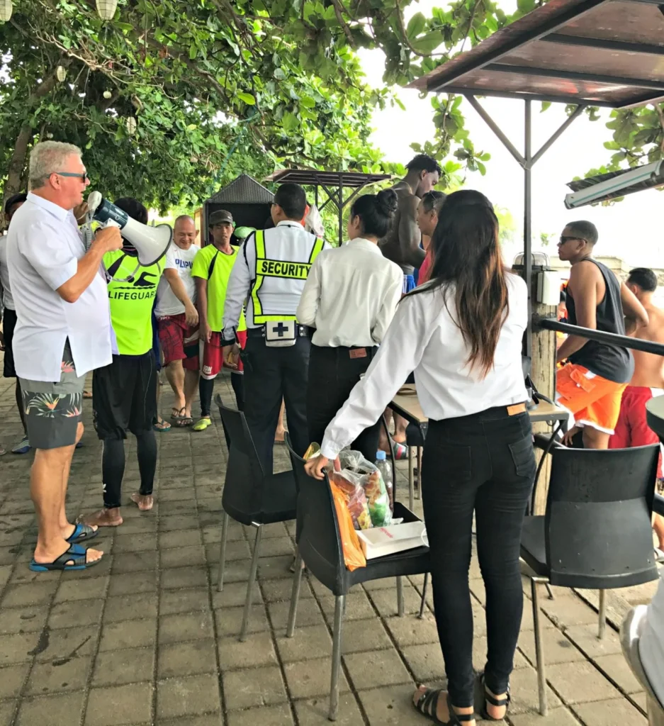 inflatable water business briefing