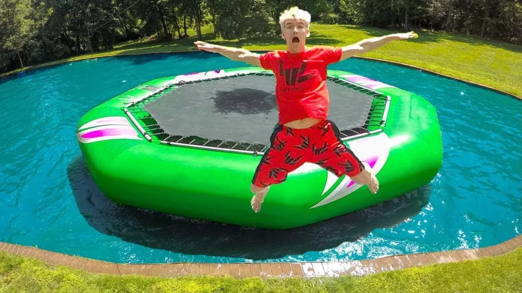 inflatable water trampoline