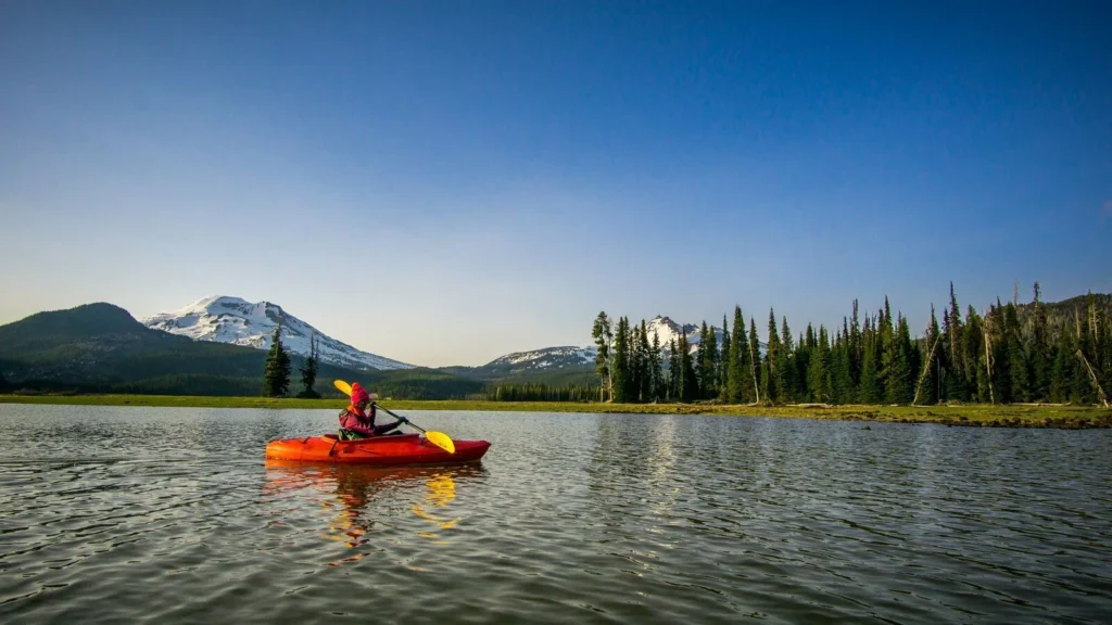 Kayak fishing