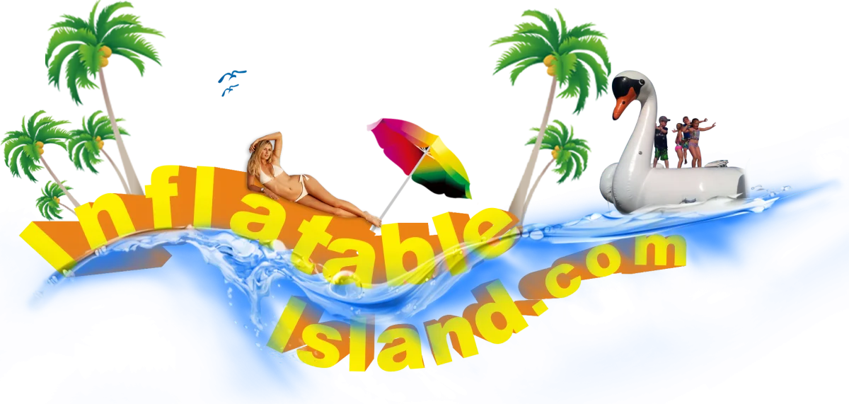 Water Leisure Island Floats logo with transparent background