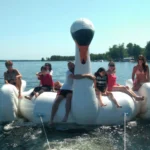 Swan Inflatable - Inflatable Islands