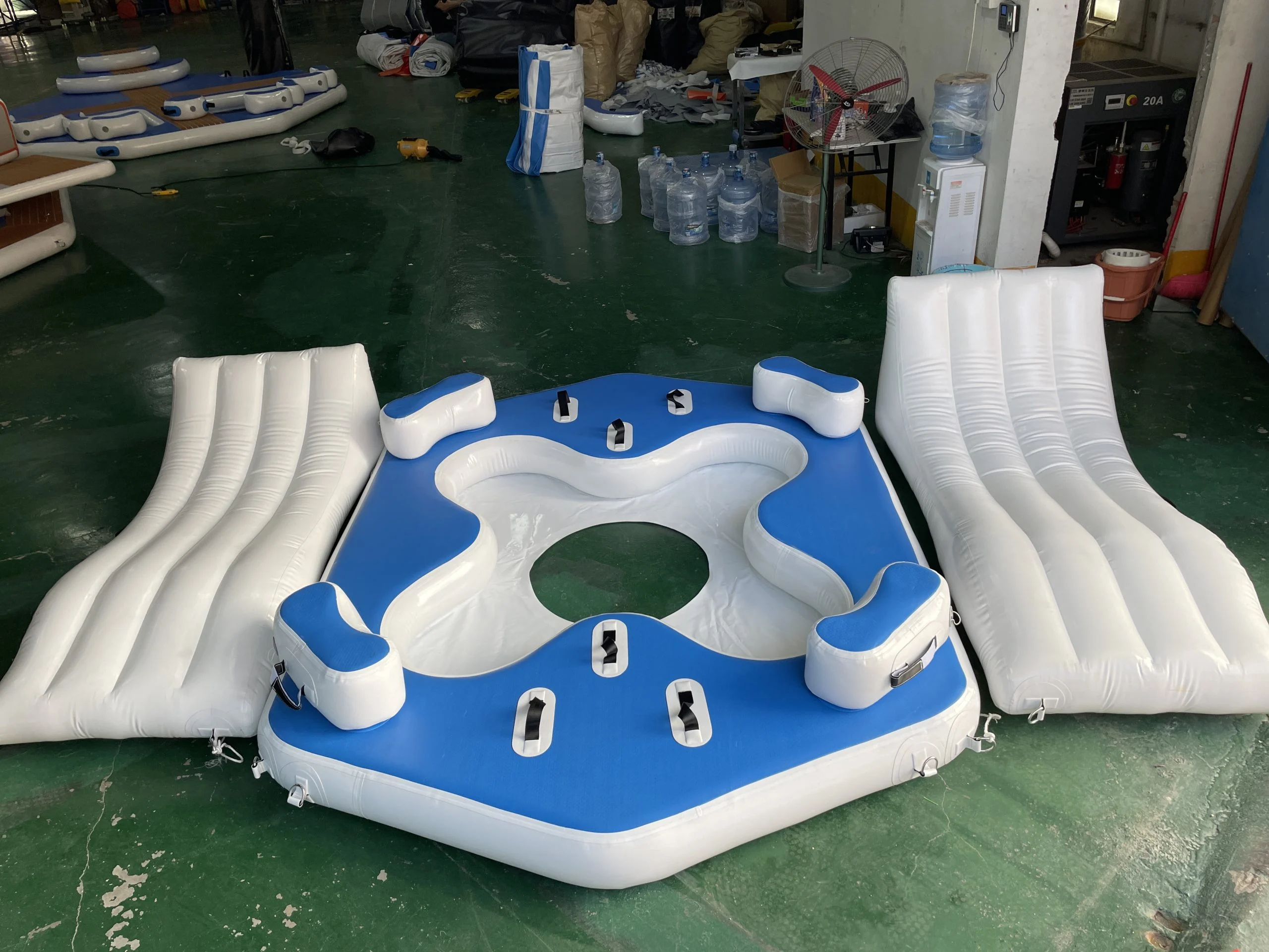 Couples Lounger Dock - Inflatable Islands