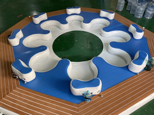 Couples Lounger Dock - Inflatable Islands