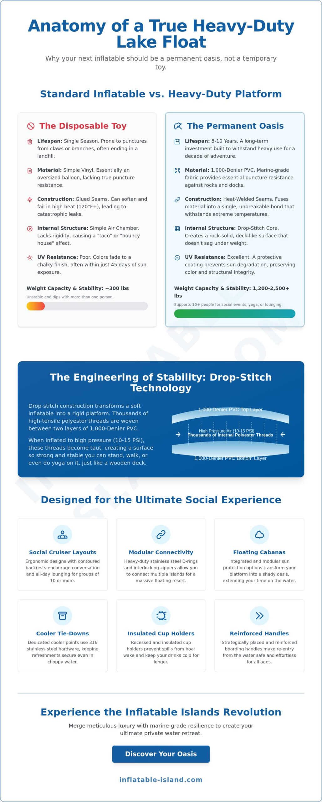 Heavy-Duty Lake Floats for Adults: The 2026 Buying Guide to Premium Floating Platforms