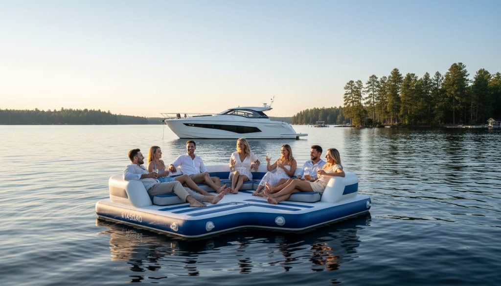 Luxury on the Lake: Top Inflatable Lake Floats for your Yacht