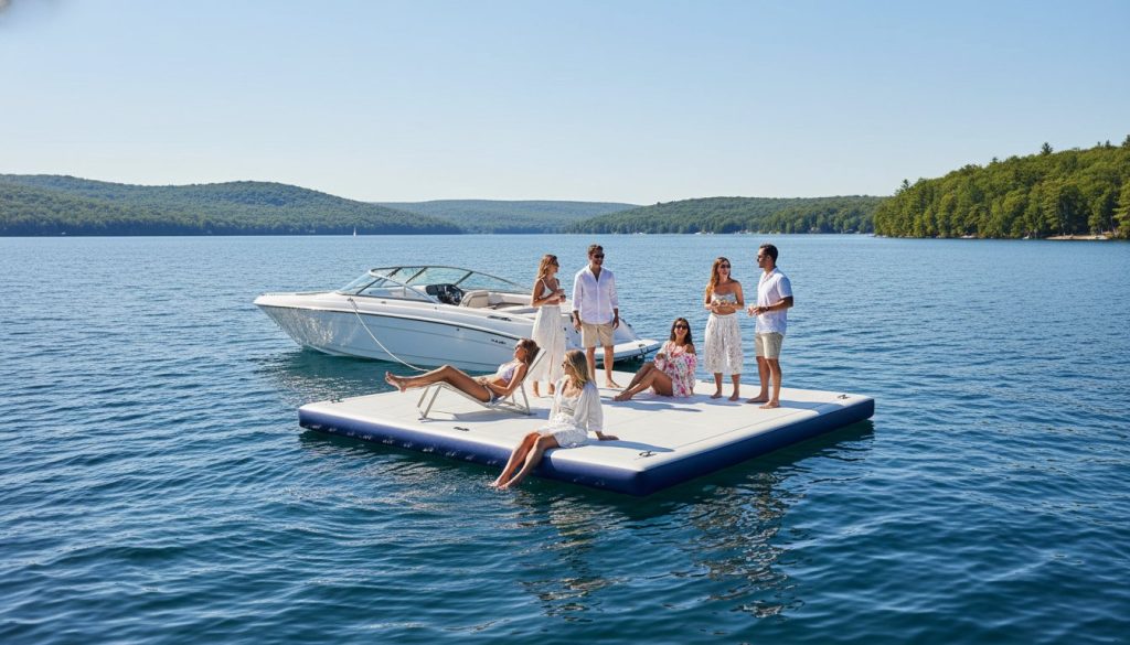 The Ultimate Guide to Inflatable Floating Docks: Redefining Luxury Waterfront Socialising