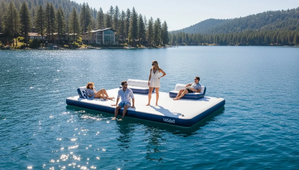 Elevating Your Waterfront: The Ultimate Guide to Inflatable Sun Decks for Water