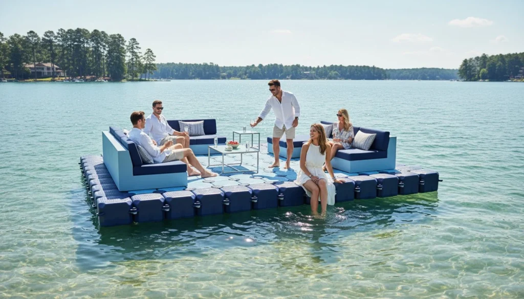 How to Choose and Set Up a Floating Island for Lake Socializing in 2026