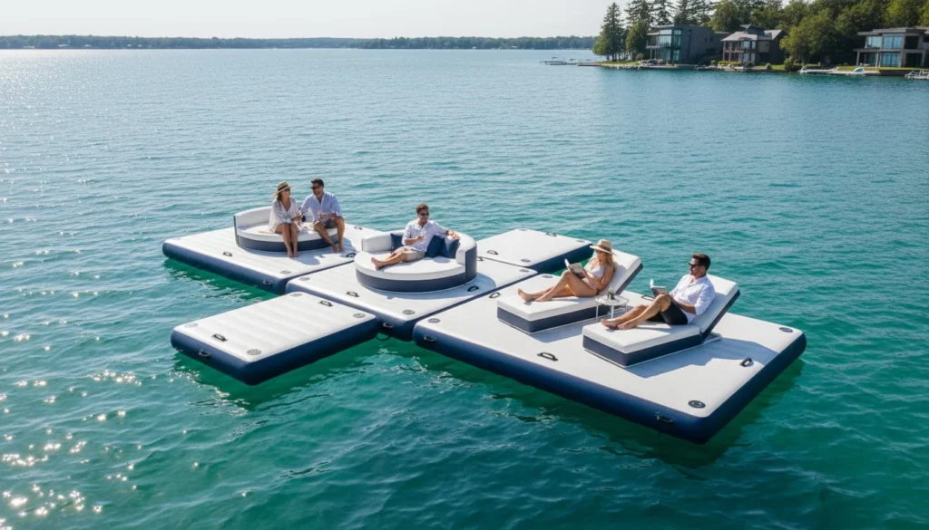Luxury inflatable yacht and floating hub for sale, 2026 buyers guide.
