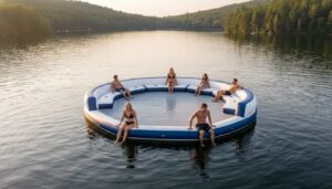 The Ultimate Floating Oasis with Mesh Floor: A 2026 Guide to Luxury Lake Lounging