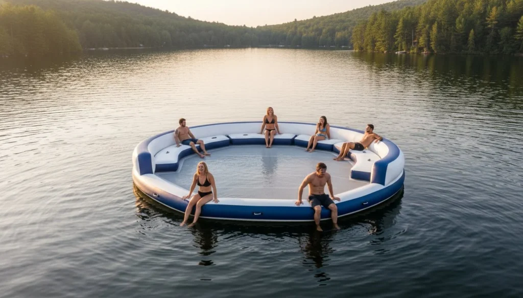 The Ultimate Floating Oasis with Mesh Floor: A 2026 Guide to Luxury Lake Lounging