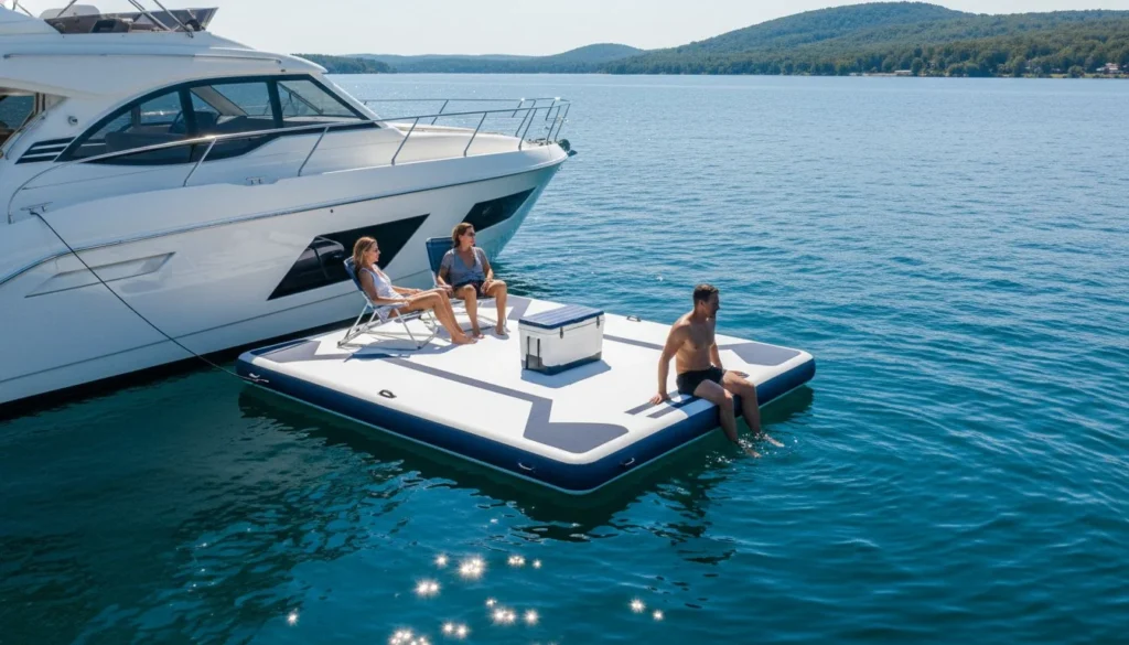 The Ultimate Inflatable Swim Platform for Boats: Expanding Your Luxury On-Water Real Estate