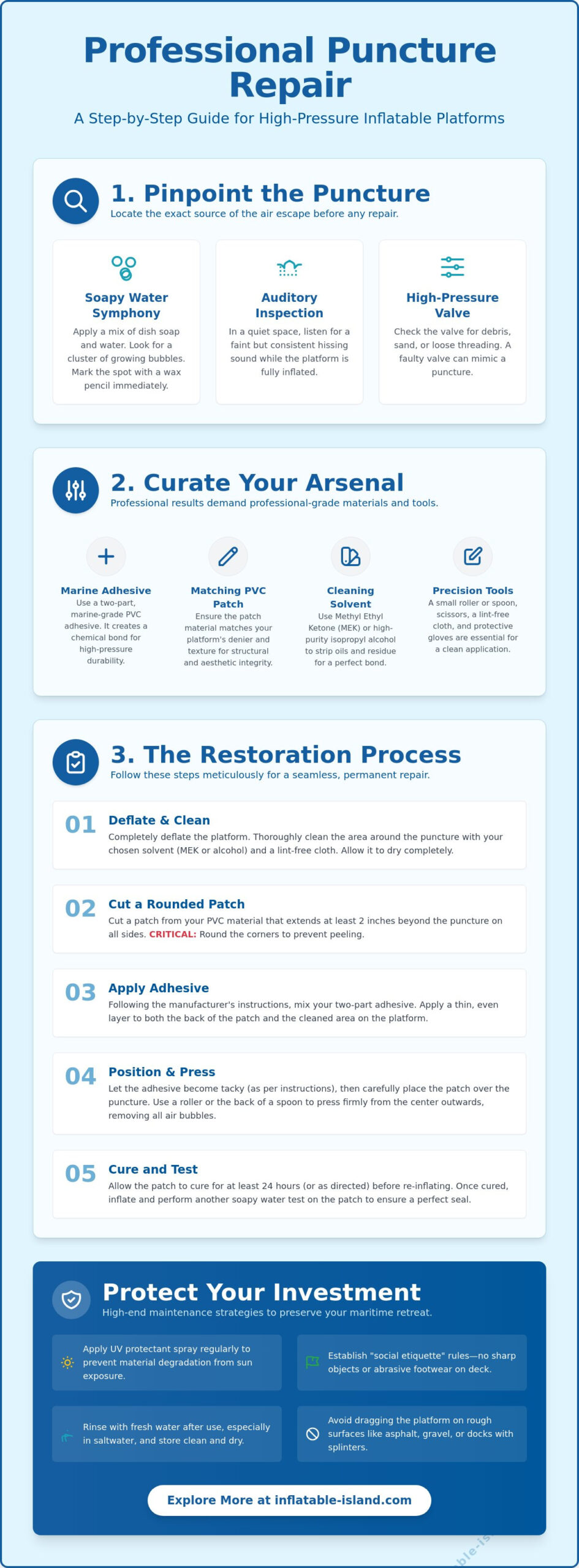 How to Repair a Puncture in an Inflatable Platform: A Guide to Seamless Restoration
