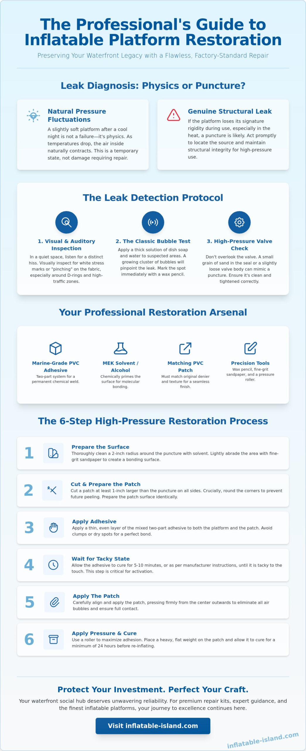 How to Repair a Puncture in an Inflatable Platform: A Guide to Seamless Restoration