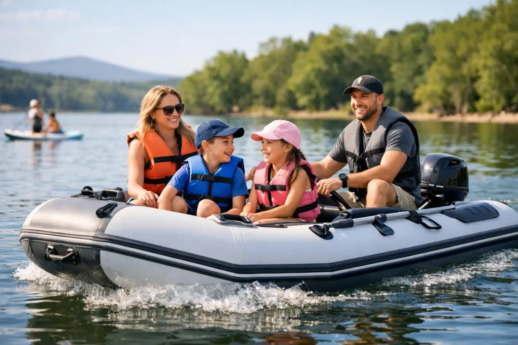 Choose a better Inflatable Boat for Family Water Days
