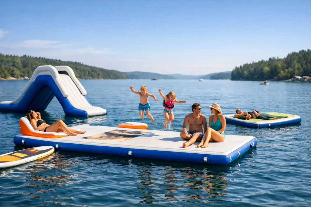 Inflatable Water Platform Ideas for Better Lake Days