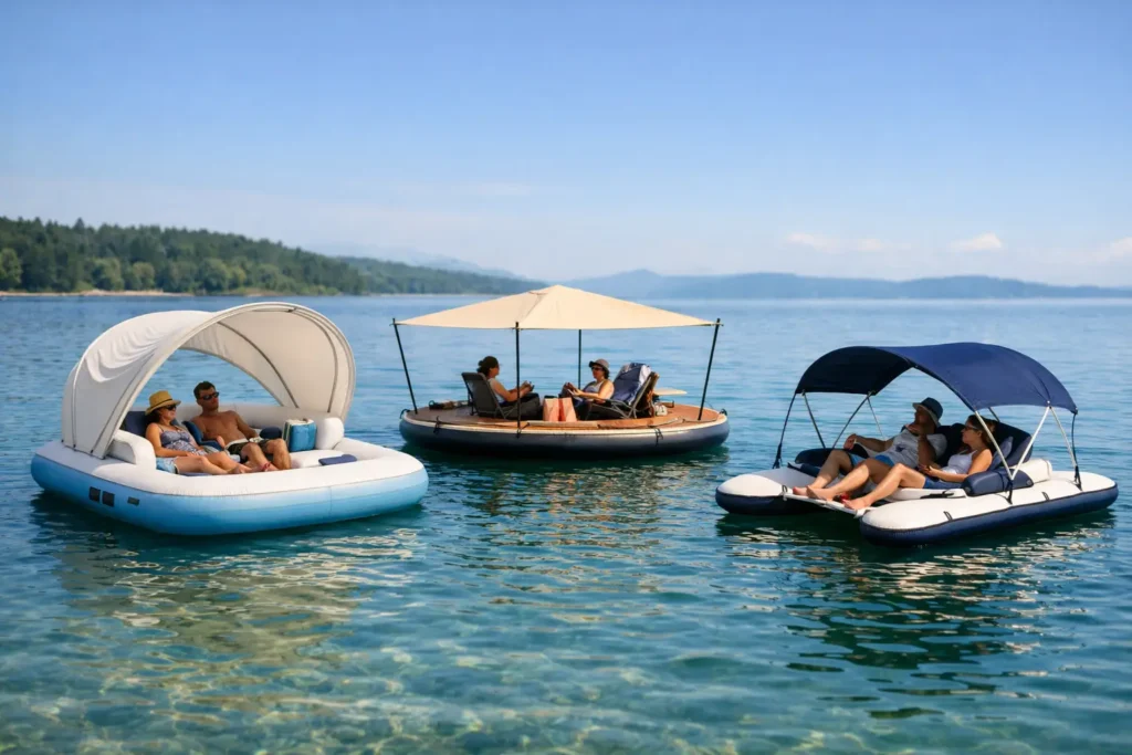 Best Floating Canopies for Shade on Water