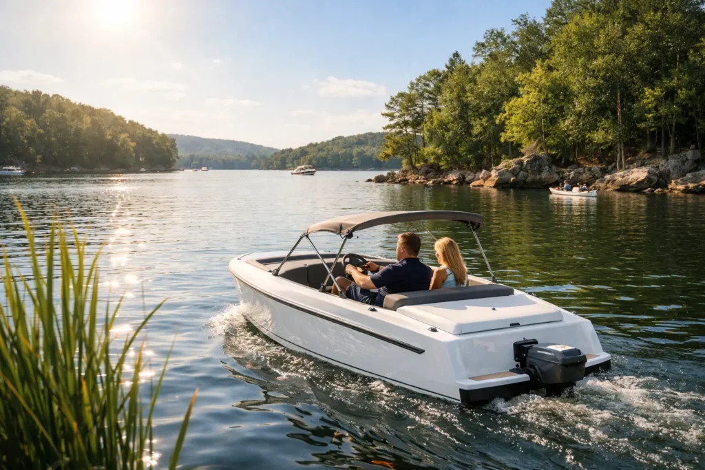 Electric Boating for Better Lake and Cove Days