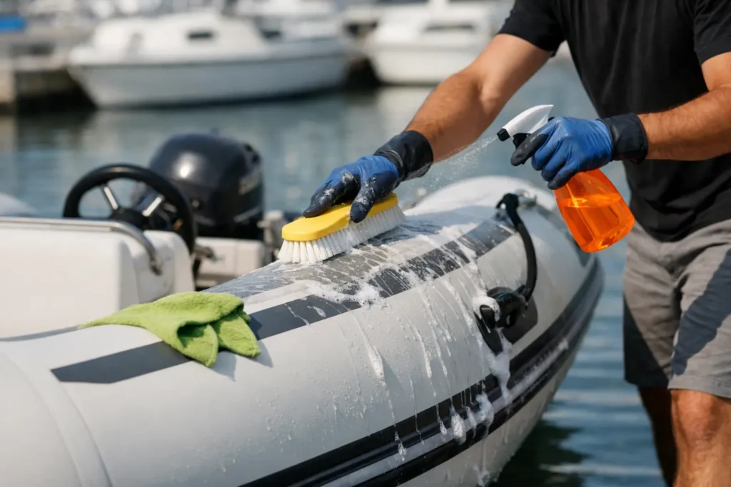 How to Clean Inflatable Boats Without Damage