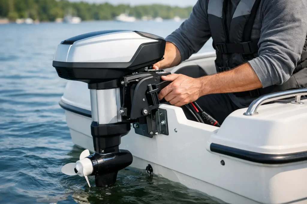 How to Mount an Electric Outboard Safely
