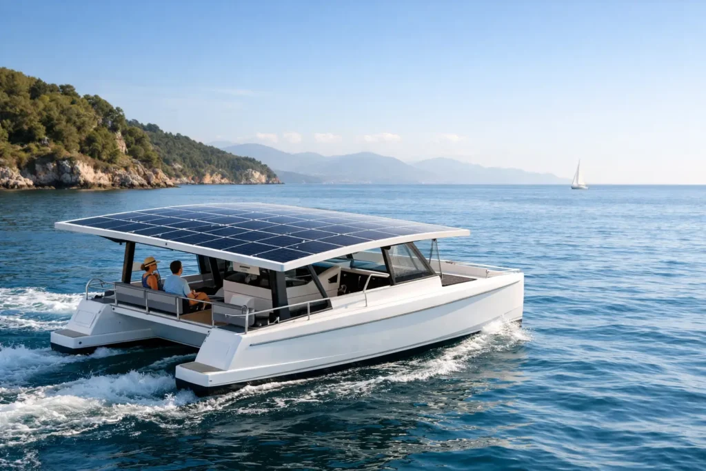 Solar Boats for More Freedom on the Water