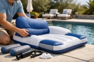 How to Assemble a Floating Lounger Safely