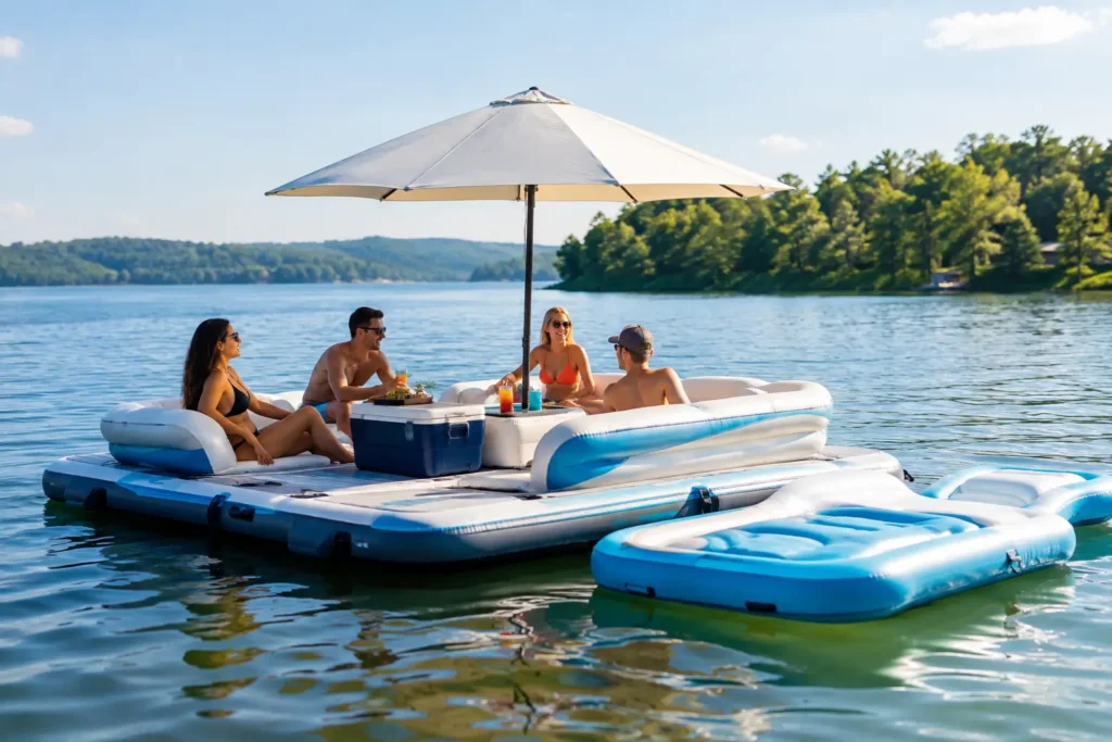 Lake Day Floating Setup Guide for Easy Hosting