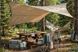how to plan a campsite with kids