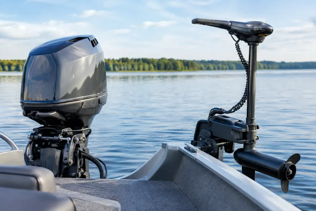 Battery Outboard Versus Trolling Motor Compared
