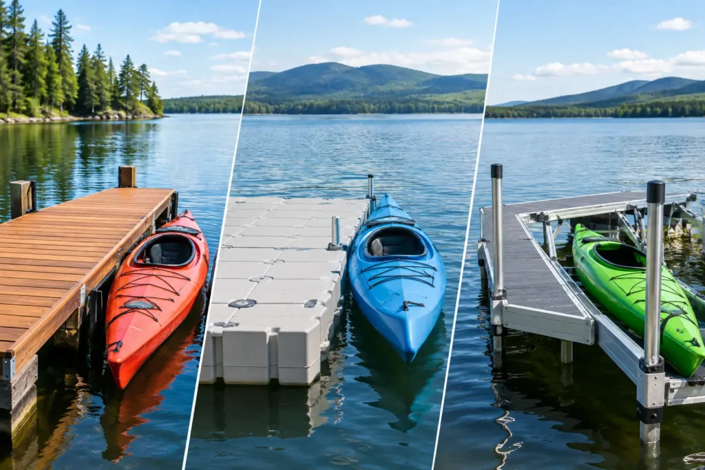 Kayak Dock Comparison for Better Water Days